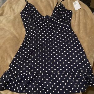 Polkadot Spaghetti strapped dress